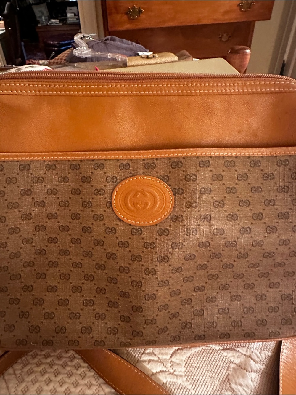 Revised…GG GUCCI Crossover Bag Authenticity Certificate VINTAGE CONDITION *READ* - Picture 3 of 16